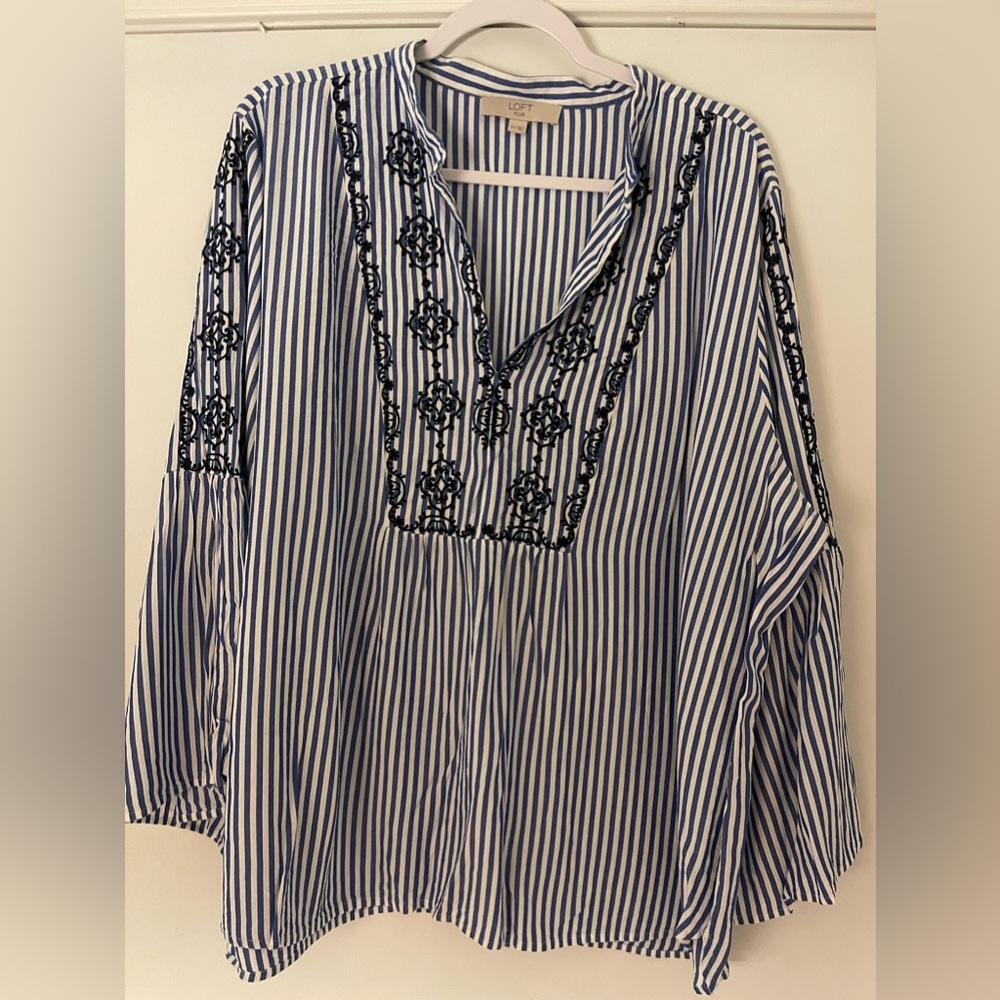 Loft Pop Over Shirt